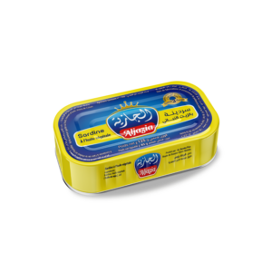 Sardine à l’huile végétale 125g – Aljazia